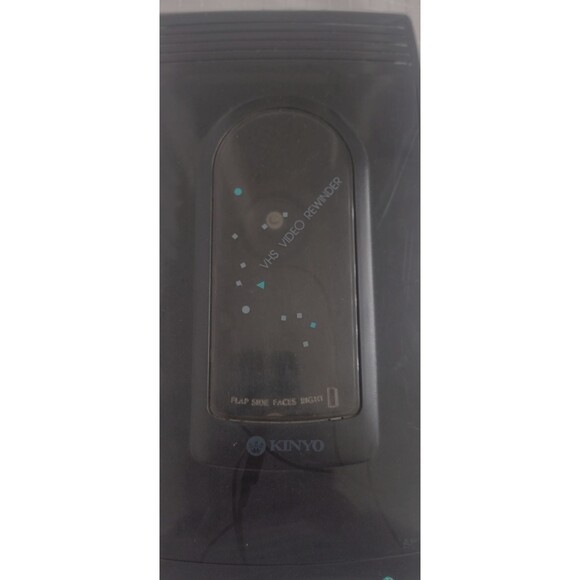 VTG Kinyo VHS Tape Rewinder Auto Stop One-Way Fast Rewind Tested Works AC117V - Picture 2 of 7